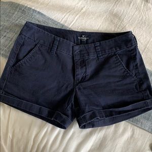 Navy Stretch Khaki Shirts